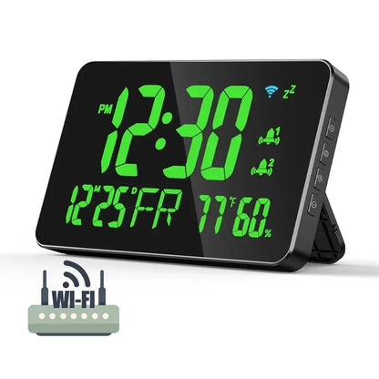 FlourishRealm™Digital Wall Clock
