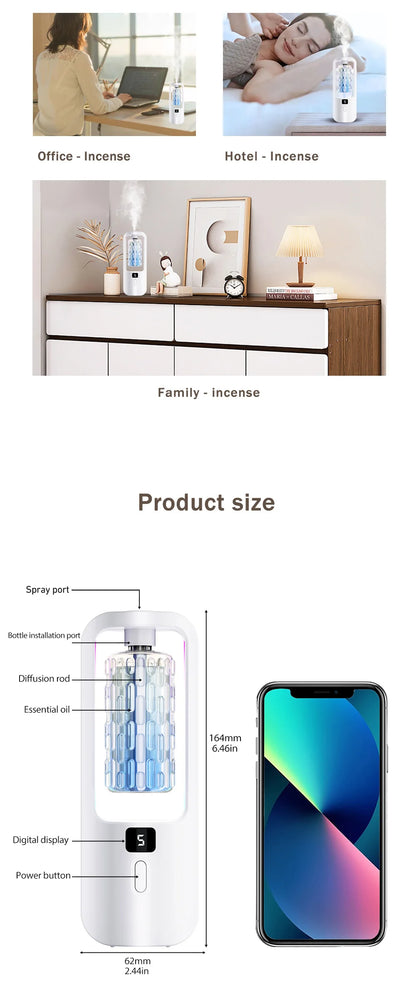 FlourishRealm™ aromatherapy diffuser