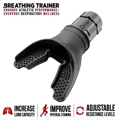 FlourishRealm™ Portable Lung Fitness Exerciser – Adjustable Resistance