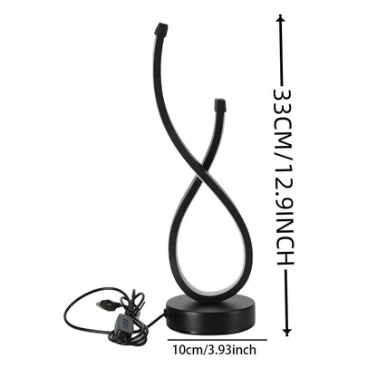 Modern Desk Lamp | USB Desk Lamp | FlourishRealm