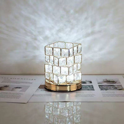 FlourishRealm™ Crystal Night Light