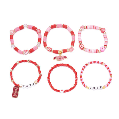 FlourishRealm™ Valentine’s Day Heart Bracelets