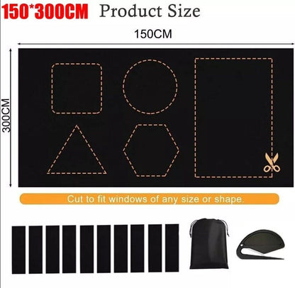 FlourishRealm™Blackout Blind Window