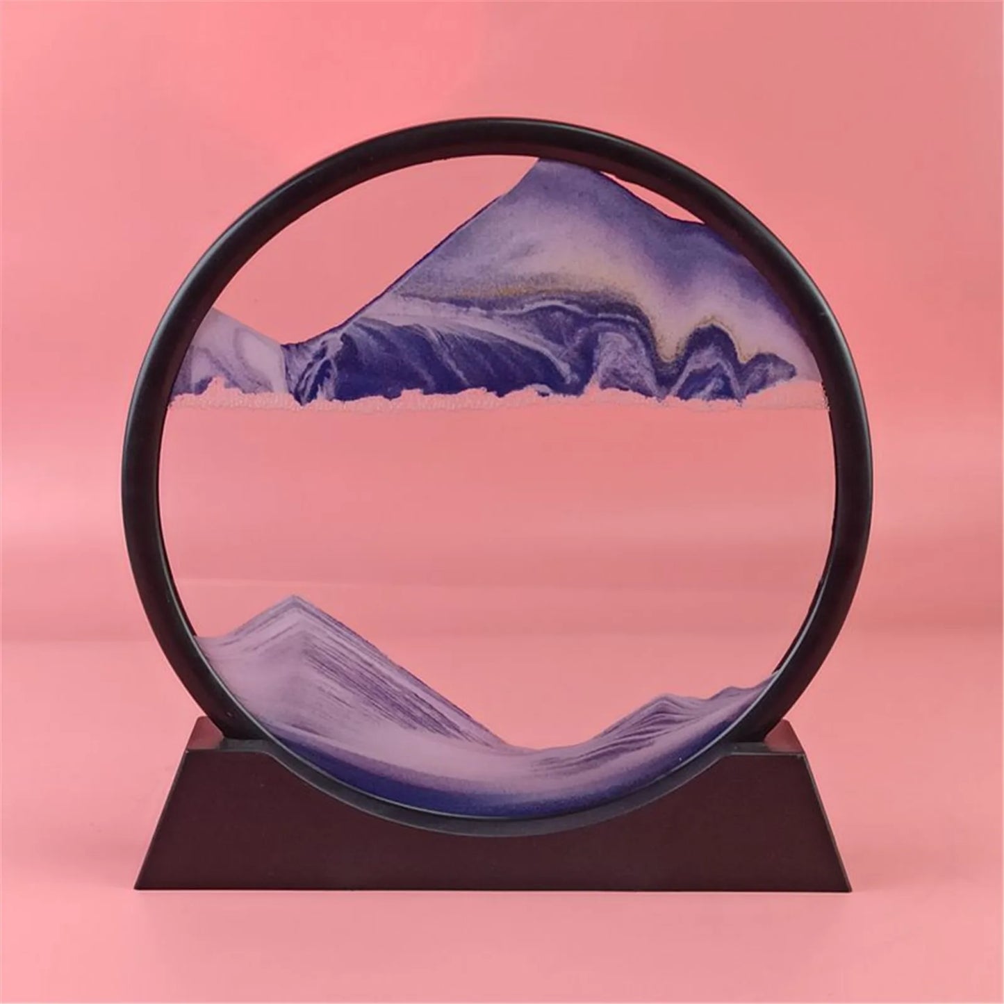 Flourishrealm Sand Art Hourglass – Elegant & Mesmerizing Decor