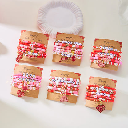 FlourishRealm™ Valentine’s Day Heart Bracelets