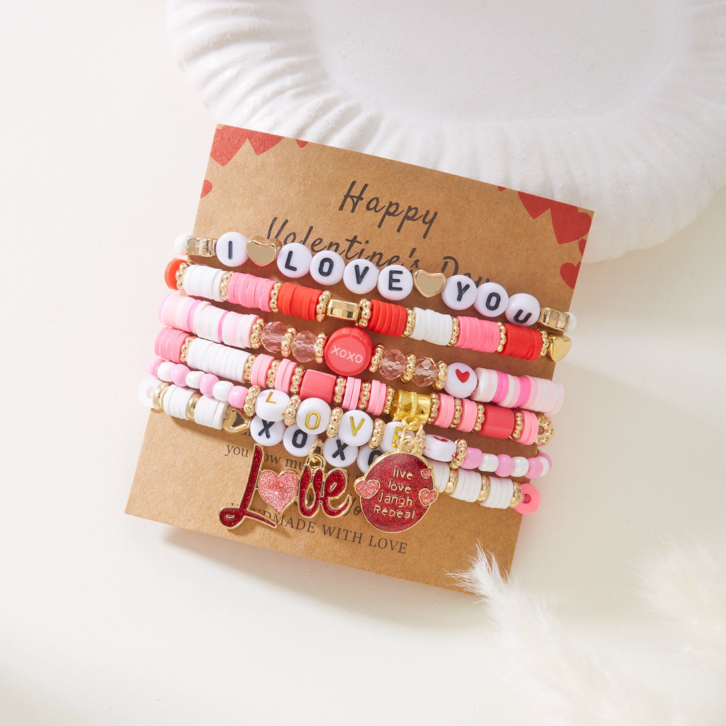 FlourishRealm™ Valentine’s Day Heart Bracelets