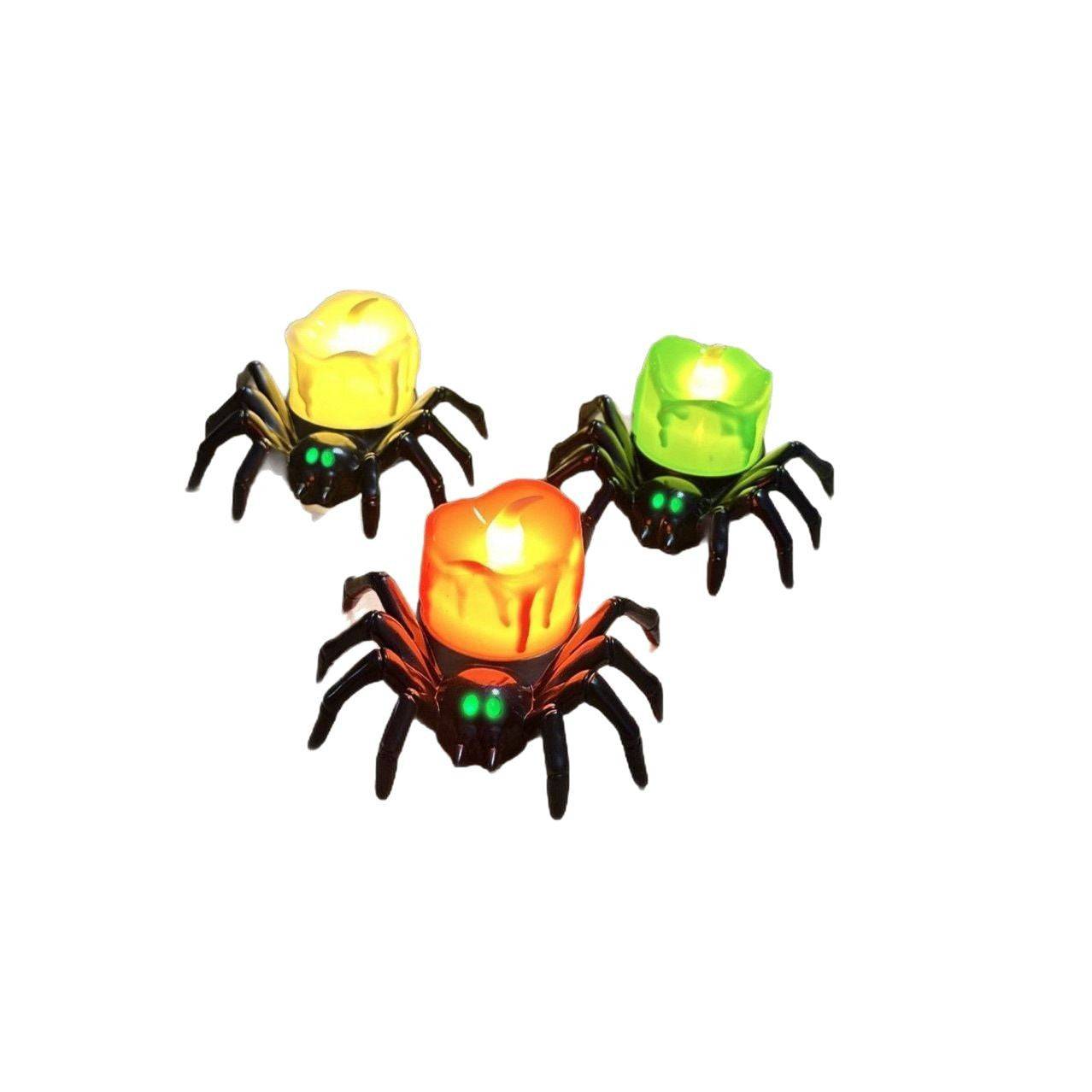 FlourishRealm™ Spider Candle Lamp