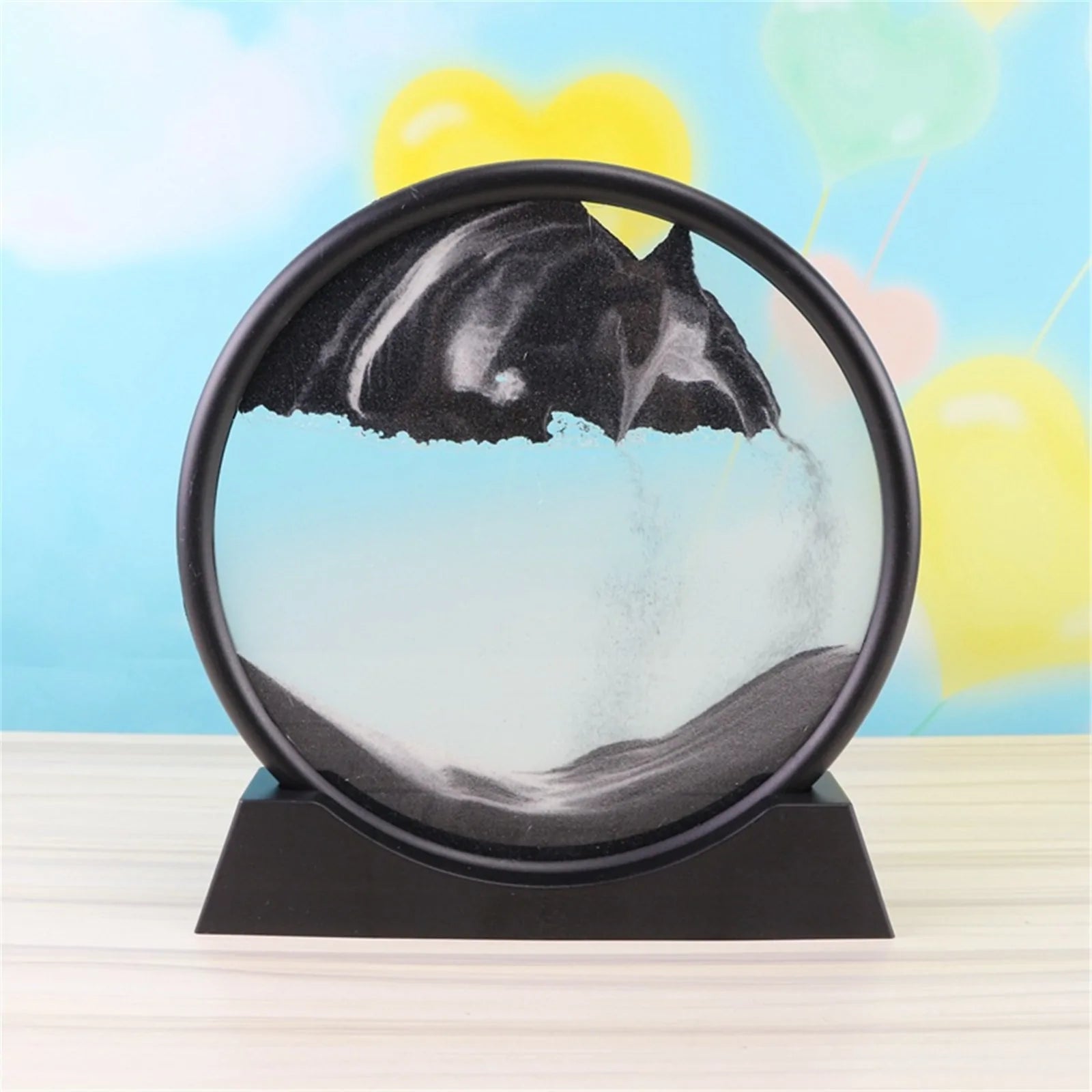 Flourishrealm Sand Art Hourglass – Elegant & Mesmerizing Decor