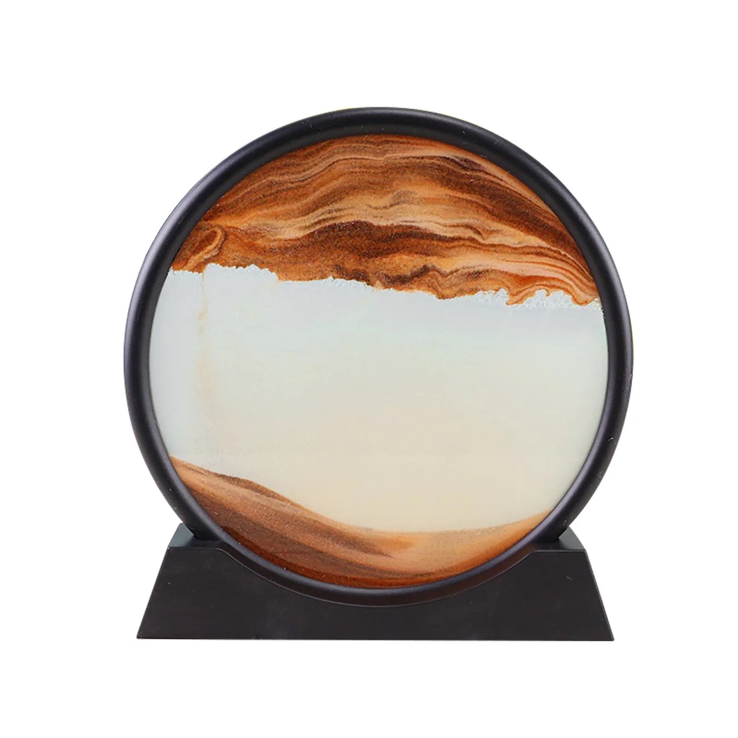 Flourishrealm Sand Art Hourglass – Elegant & Mesmerizing Decor
