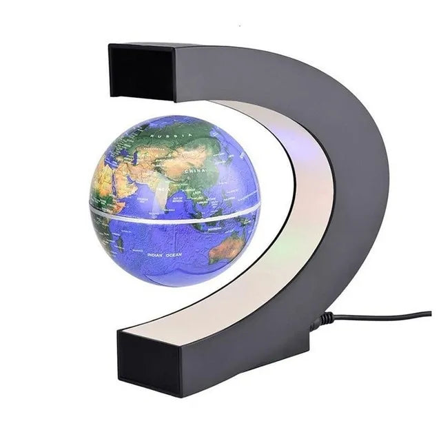 Levitating Globe LED Light for Home Decor | FlourishRealm